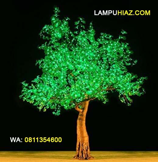 Tampilan Lampu  Hias  Pohon ini