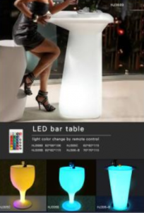 Led Bar Table
